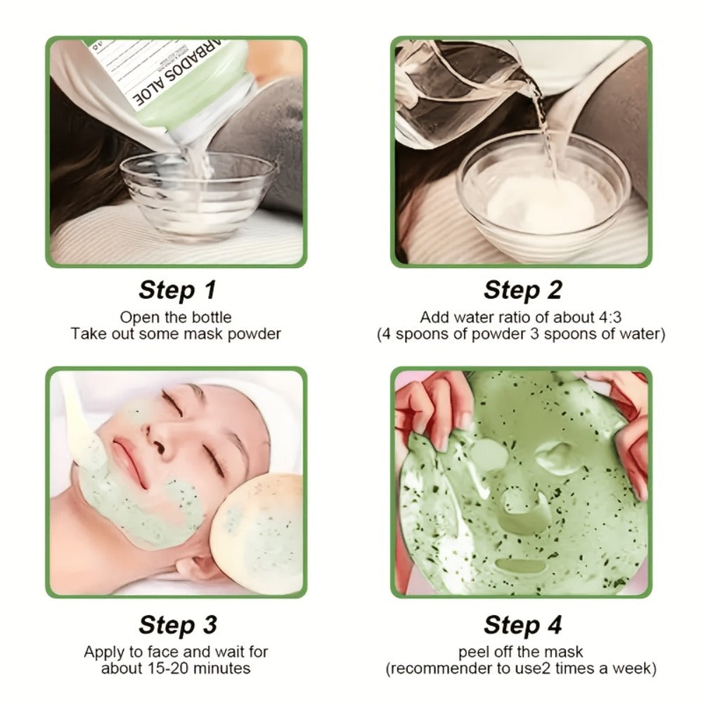 Tea Tree Jelly Mask Powder 12.3oz Hydro Gel Peel-Off Face Mask – Moisturizing Hydrating Anti-Wrinkle Professional Facial Trea