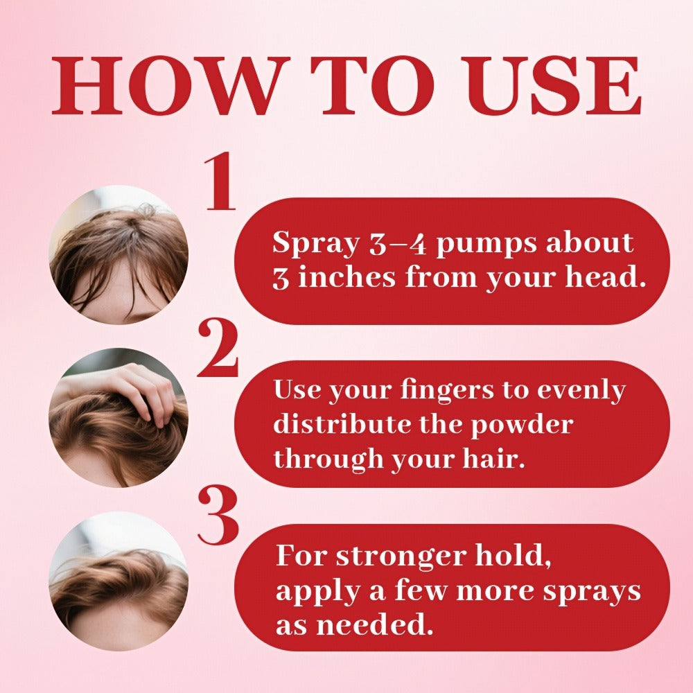 Volumizing Hair Powder Press Bottle, Oil Control Dry Shampoo Alternative for Flat, Oily & Fine Hair — image 10
