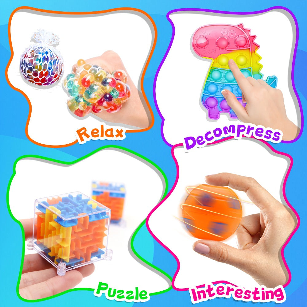 Bulk Assorted Mini Fidget Toy Party Pack for Events with 1000-Piece or 1200-Piece Checkout Options — image 6