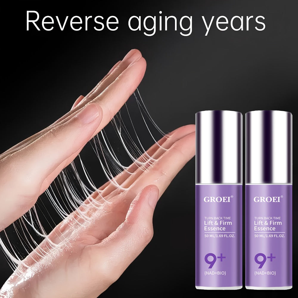 Face Serum NAD+ and NMN Bio Boosting Purple Pump Bottle with One Source-Listed Formula Option — image 1