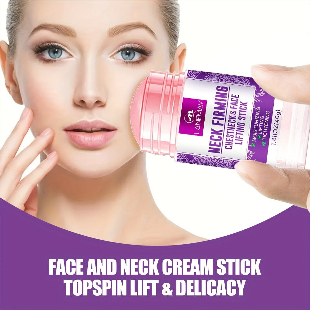 Retinol Collagen Face & Neck Stick 3pcs Set - Lifting Tightening Skin Care Stick, Portable Daily Skincare for All Skin Types 