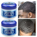 Wave Pomade Strong Hold & Edge Control 3.18oz 2-Pack – Luxfume Non-Greasy Hair Styling Cream with Natural Botanical Extracts,