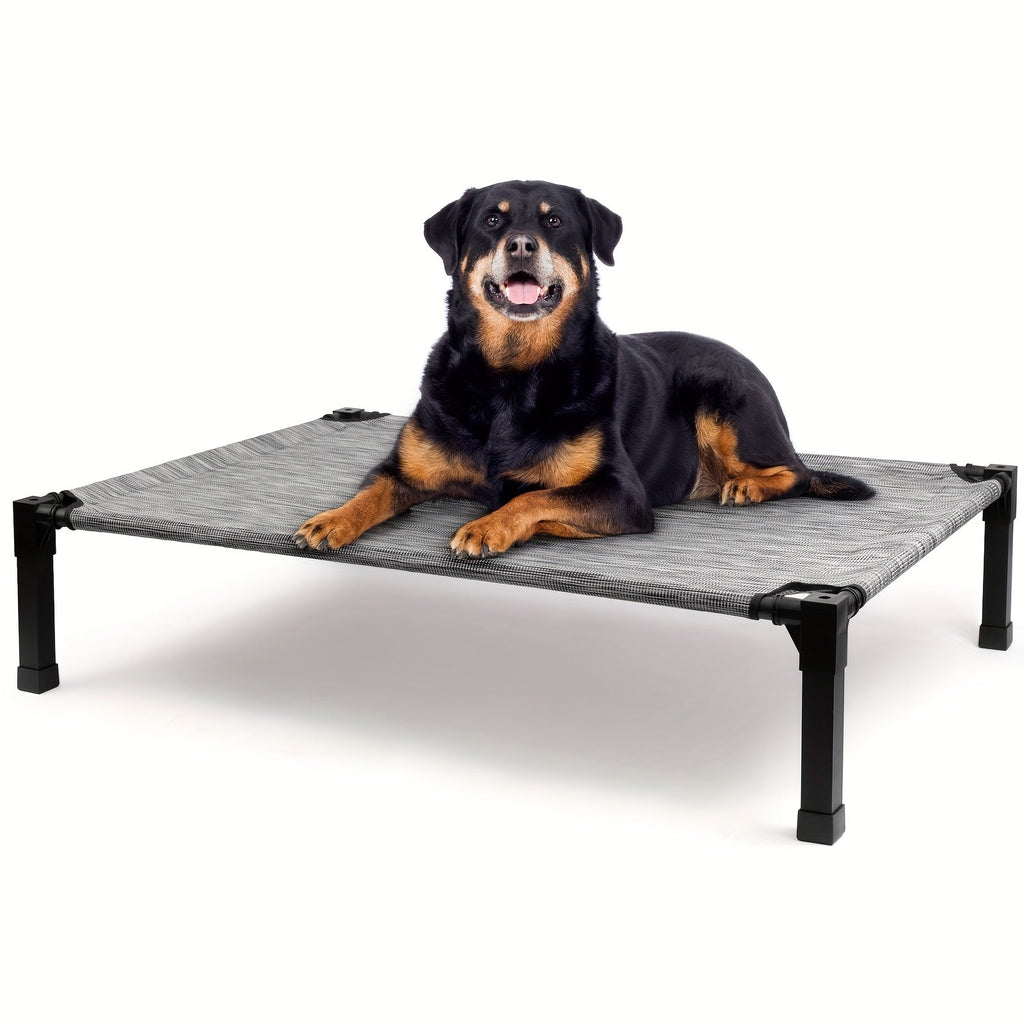 Elevated Pet Cot with Metal Frame, Textilene-Labeled Mesh Deck, Four Sizes and Seven Colors — image 36
