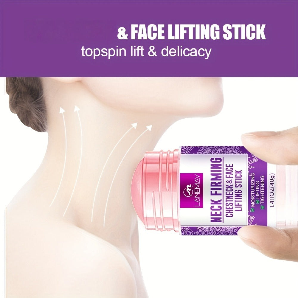 Retinol Collagen Face & Neck Stick 3pcs Set - Lifting Tightening Skin Care Stick, Portable Daily Skincare for All Skin Types 