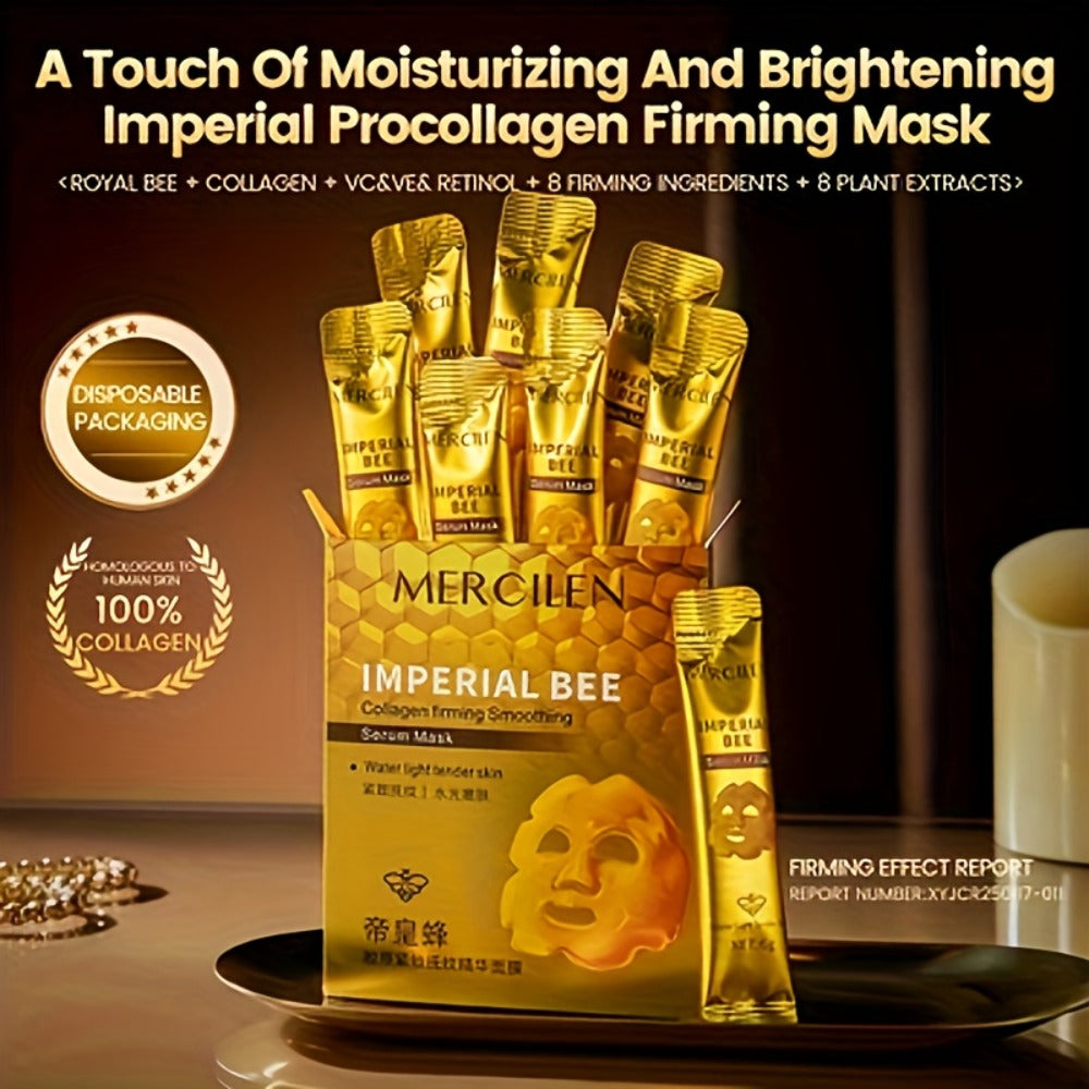 Propolis Face Mask 3 Boxes - Royal Jelly Hyaluronic Acid Niacinamide Squalane Deeply Sheet Mask — image 3