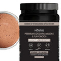 High Flavanol Cocoa Powder 1200mg Per Serving, Cocoa Flavanols & Epicatechin, Unsweetened Dark Chocolate Cacao Powder for Bak