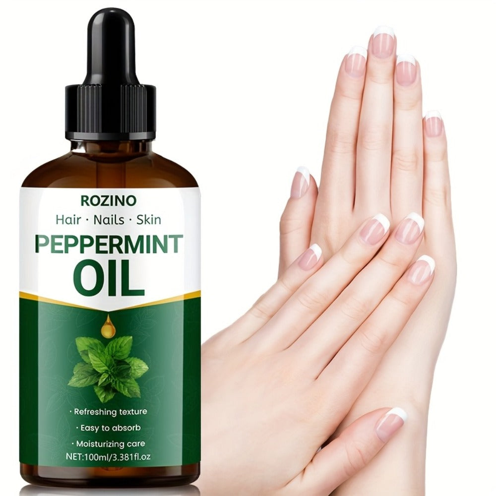 Essential Oil Peppermint 100ml Dropper Bottle for Diffuser, Shower, Massage and External Body Care — image 3
