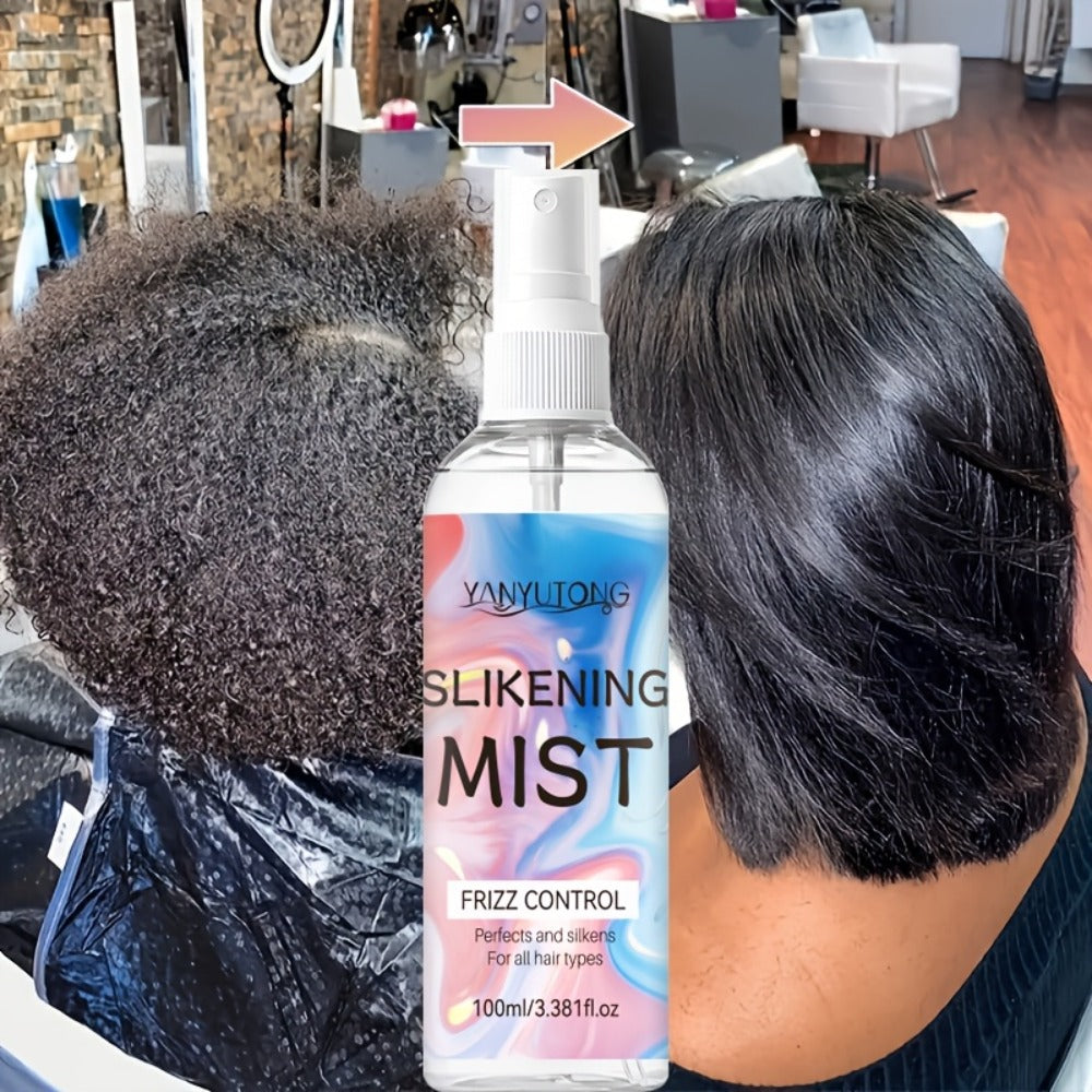 Perfumed Hair Mist Smoothing Spray 100ml – Heat Protection, Anti-Frizz, Moisturizing & Detangling Leave-In Formula | Long-Las