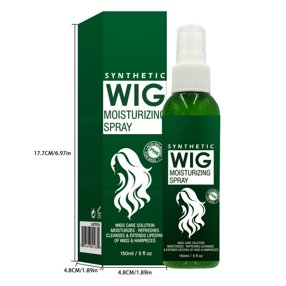 Synthetic Wig Refresher Spray Leave-In Conditioner, Revitalizes & Detangles Wigs & Hairpieces, Cleanses Between Washes — imag
