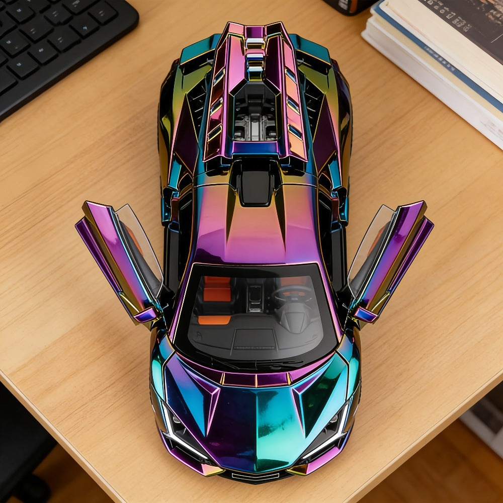 1:24 Scale Die-Cast Sports Car Model Collectible - Zinc Alloy Static Ornament with Realistic Details — image 15