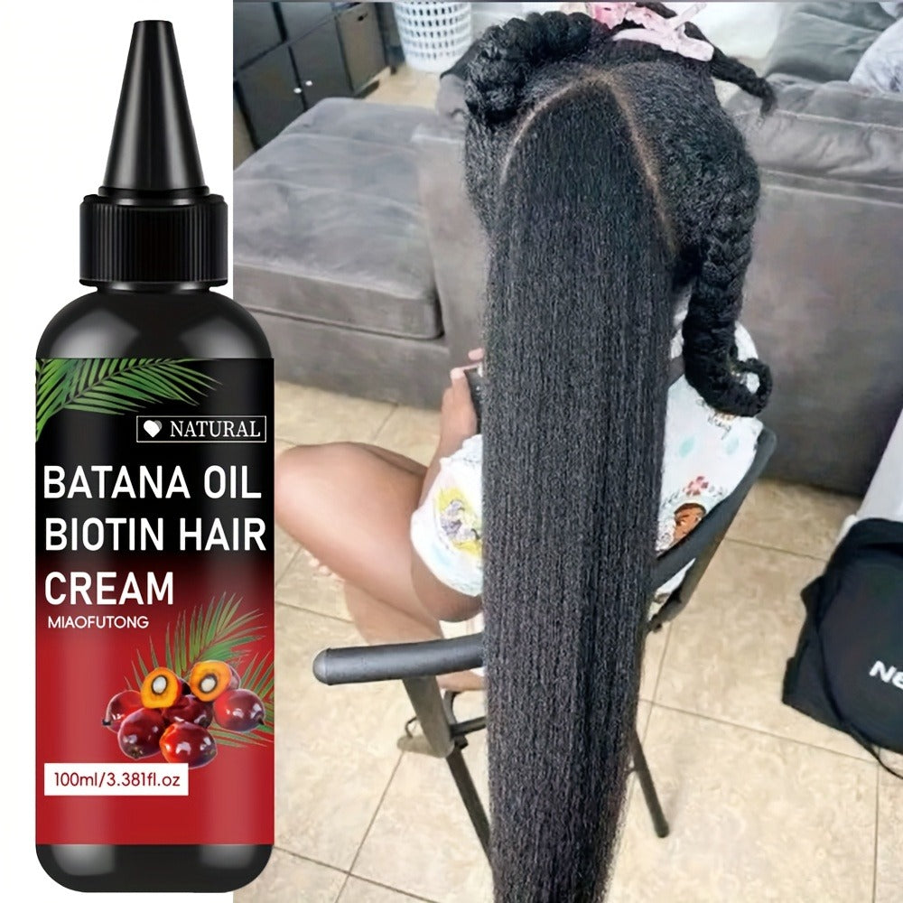 Hair Oil Batana 100ml Red-Label Pump Bottle with Rosemary Extract and Biotin for Root-to-Tip Application — image 6
