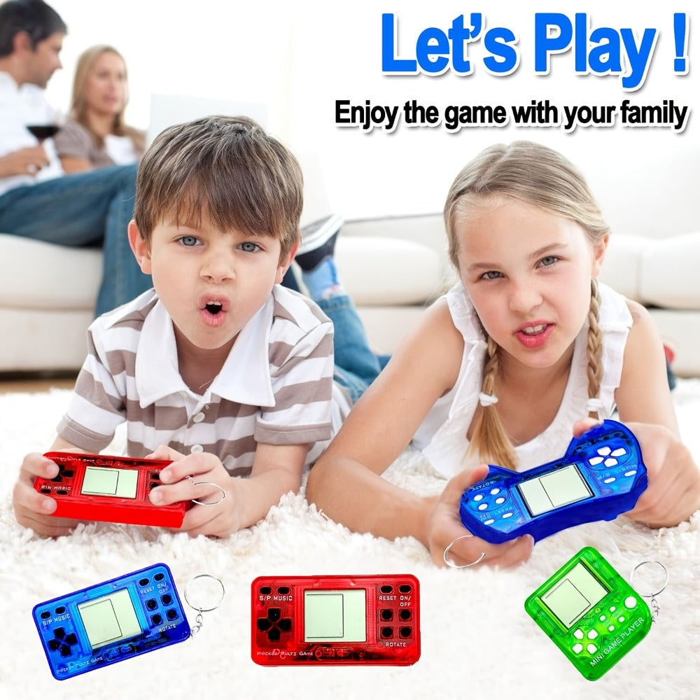 Party Favors Mini Handheld-Console Keychains in 6-, 12- or 25-Piece Packs for Gaming Events — image 2