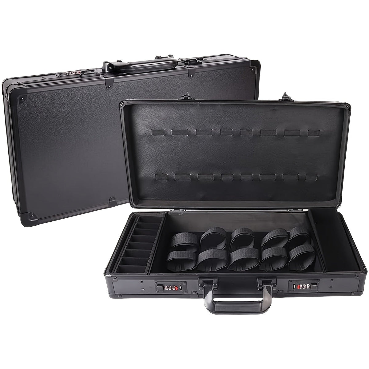 Barber Bag Travel Case for Hair Stylists and Barbers in a Portable Tool Carrying Design for Clippers and Scissors — image 1