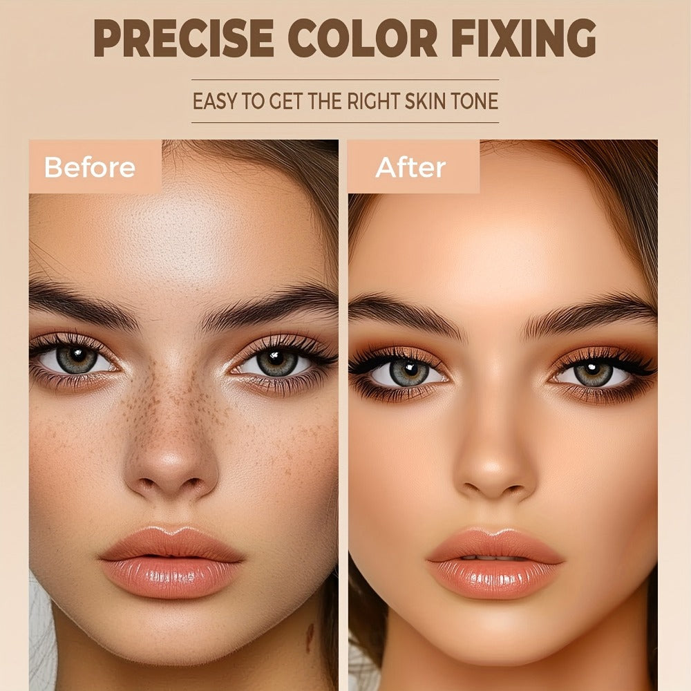Concealer Cream Set 2pcs Full Coverage – Waterproof Matte Finish, Plant-Based Squalane, Buildable Coverage for Dark Spots — i
