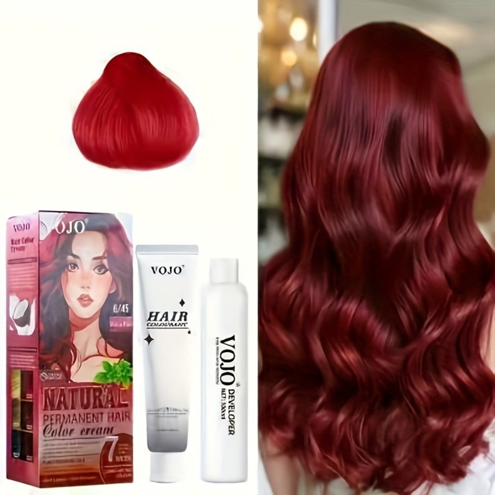 Permanent Hair Dye Kit 12 Vibrant Colors with Developer & Applicator Tools Bleach Blonde Ash for Bath Time, Home Spa and Pers