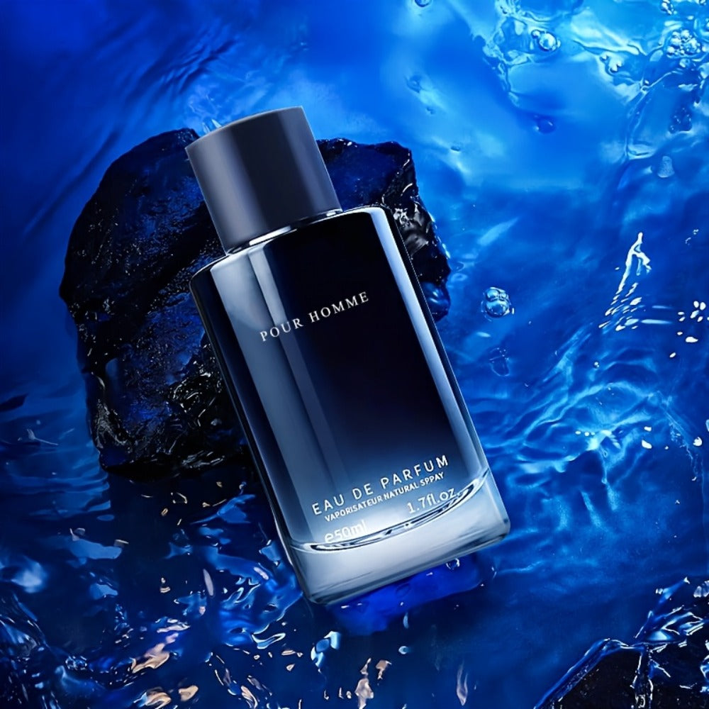 Fougere EDP for Men 2-Piece Set 50ml Pepper Lavender Cedarwood Long Lasting Paraben-Free Aromatic Masculine Eau de Parfum Dai