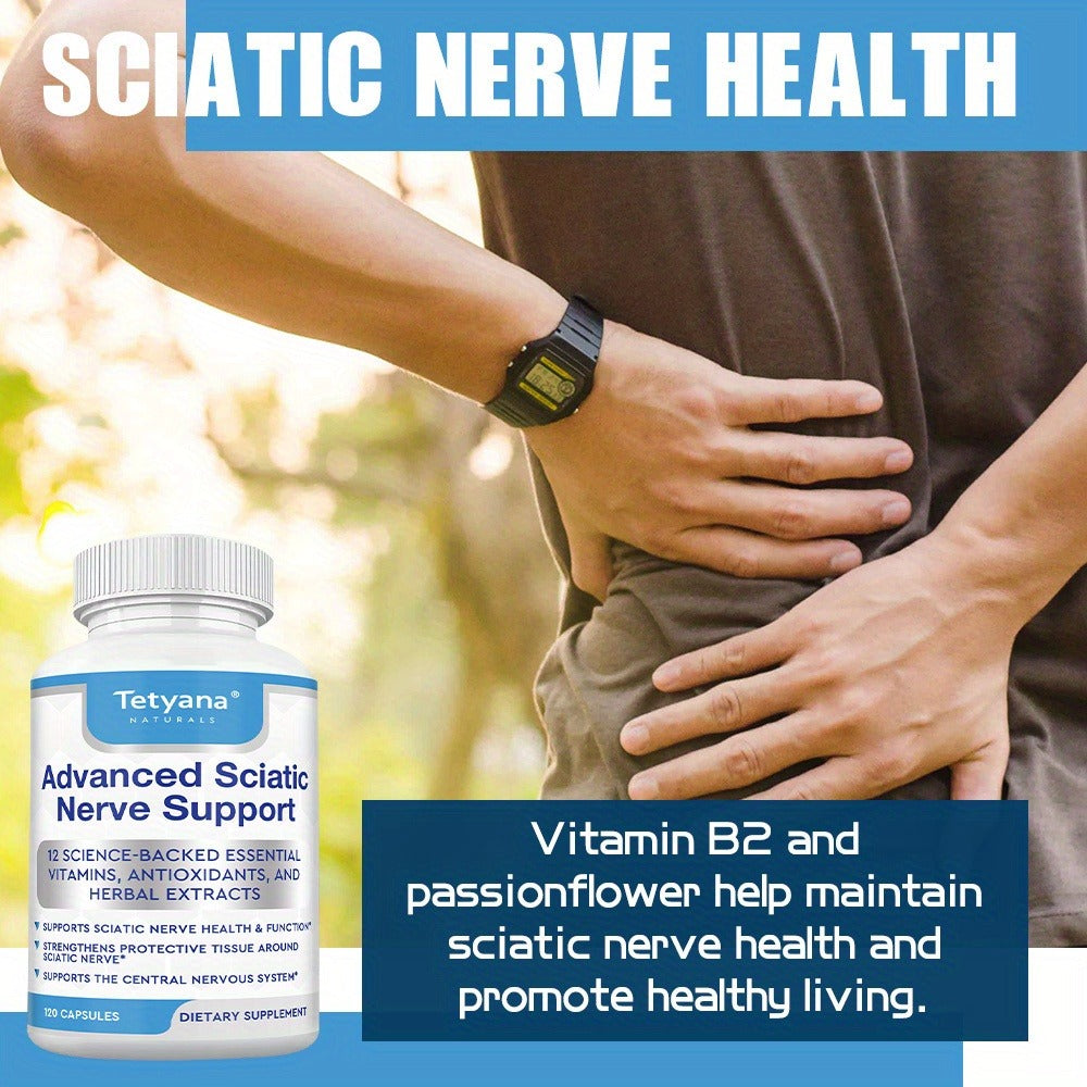 Neuro Health Support Supplement 120 Capsules with 12 Essential Vitamins & Antioxidants for Nervous System — image 5