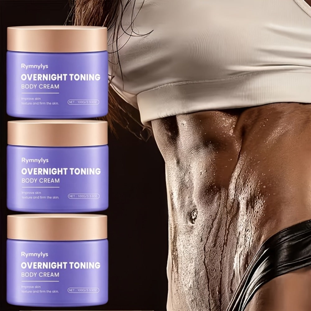 Body Firming Cream Night – Lifting & Tightening with Plant Extracts | 24H Hydration Moisturizer for Abdomen Thighs Buttocks |