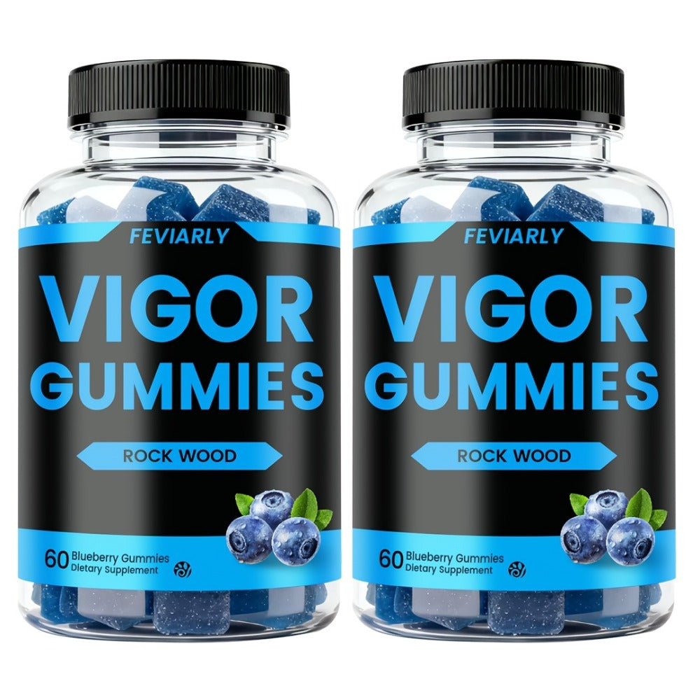 Men's Performance Gummies with Shilajit, Maca & Blueberry, Male Drive, Strength & Stamina Supplement — image 4