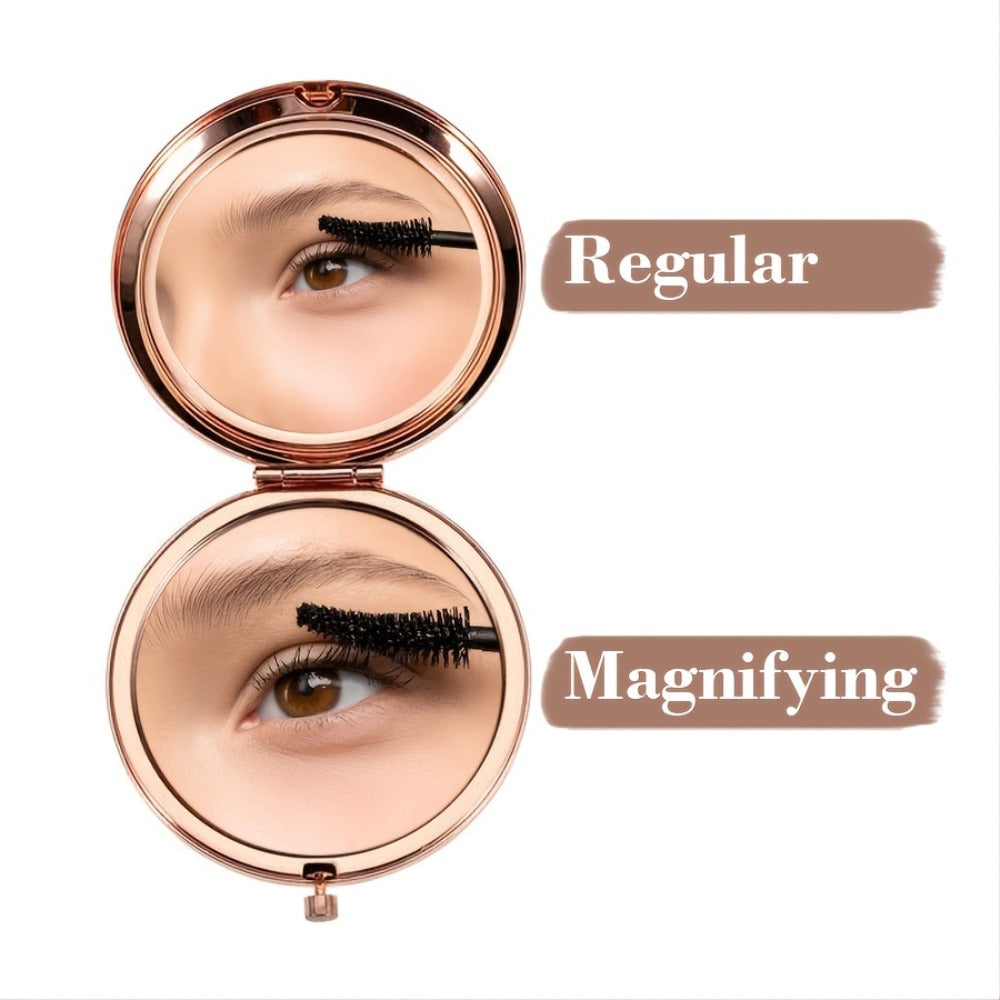 Engraved Compact Mirror Gift for Granddaughter Daughter Women – Magnifying Pocket Purse Mirror Personalized Keepsake for Chri
