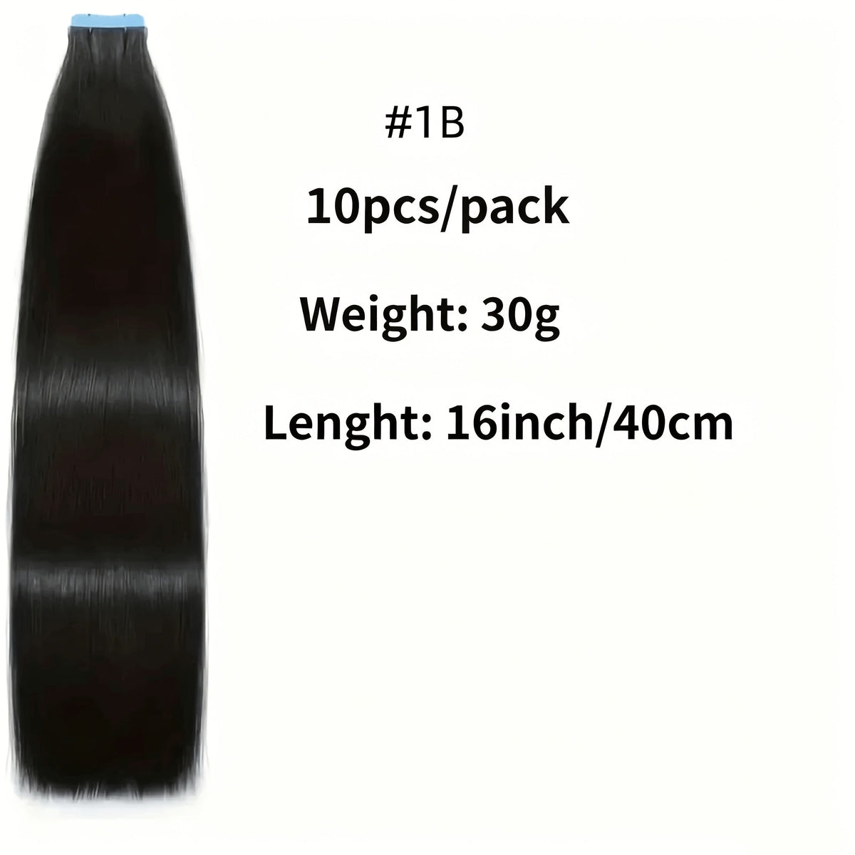 Tape In Hair Extensions Human Hair Straight Natural Black 1B Seamless Skin Weft 10pcs 30g 16 20 22 24 Inch Invisible Blend fo