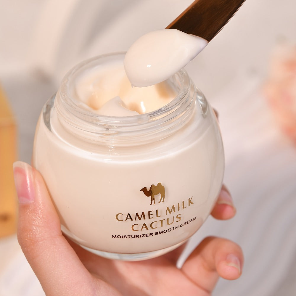 Retinol Night Cream with Niacinamide, Vitamin E & Camel Milk – Anti-Aging Firming & Brightening Overnight Face Cream, Reduces