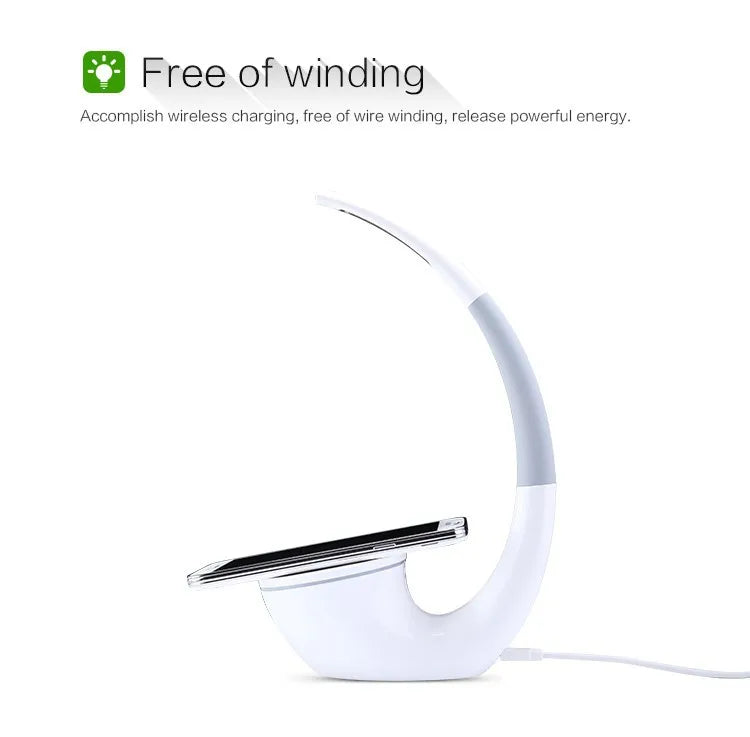 High-technology Wireless Charger Phantom Table Lamp Wireless Life Eyecare Phone Power Charger