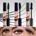Waterproof Mascara Set 3 Piece, Lengthening Volumizing Curling Lash Mascara with Sea Urchin Spiral Conical Brush Heads — imag