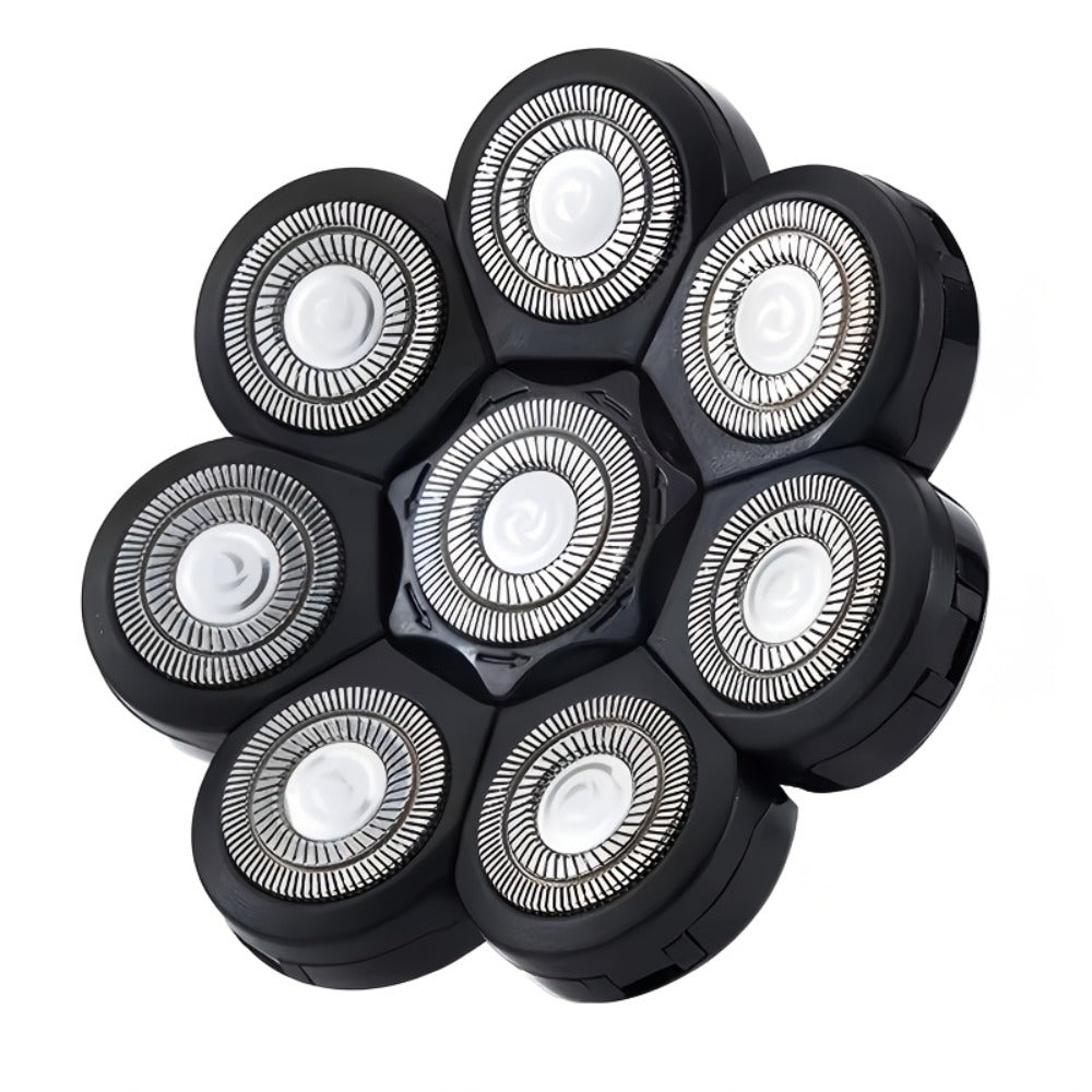 Electric Shaver 8D Floating Rotary Head with IPX5 Wet/Dry Use, LED Display and Two Grooming Set Options — image 8