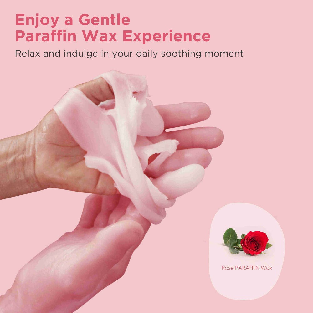 Paraffin Wax Warmer Kit 3000ml Touchscreen for Hands & Feet – Includes 6 Packs Refill Wax, Hot Wax Spa Bath for Arthritis Pai