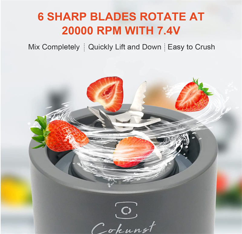New Portable Blender Hand Operated Juice Extractor Portable Fruit Cooking Kitchen Supplies