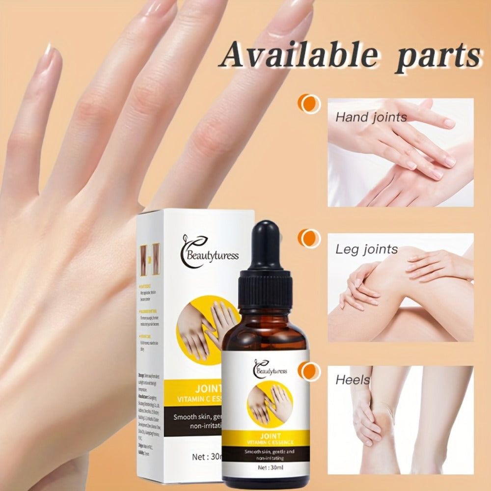 Face Serum Vitamin C Two-Bottle Set with Light Beige Liquid Texture and Amber Dropper Packaging — image 10
