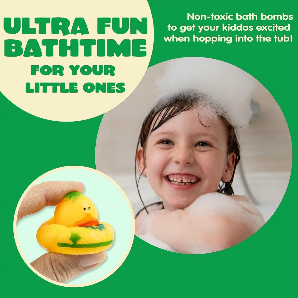 30-Piece Mini Duck Bath Toy Assortment with 2-Inch Character Designs and Mesh Storage Bag Pictured — image 3