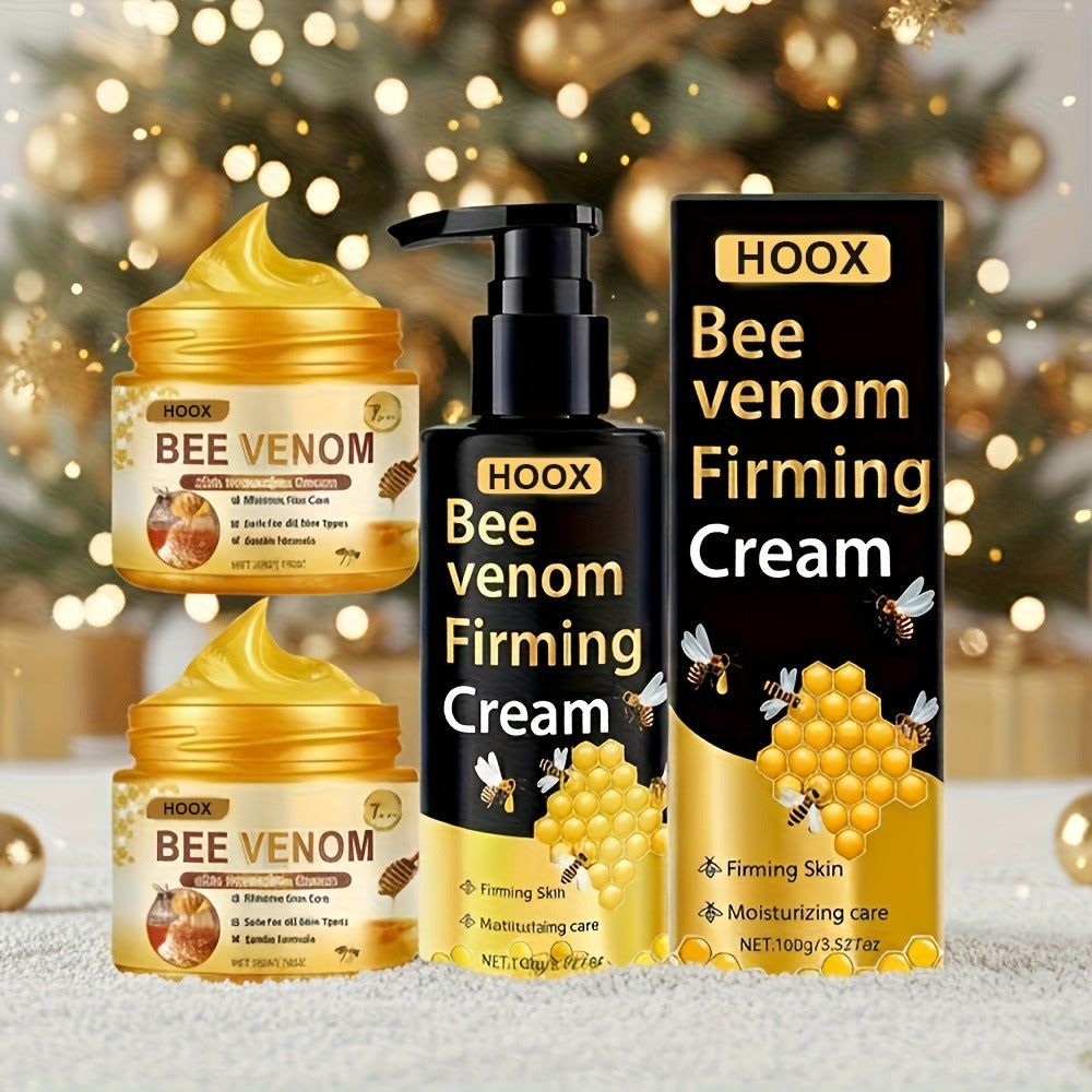 Bee Venom Firming Cream 100g for Face Neck Abdomen & Body – Moisturizing Anti-Aging Skin Tightening Cream for Sagging Loose S