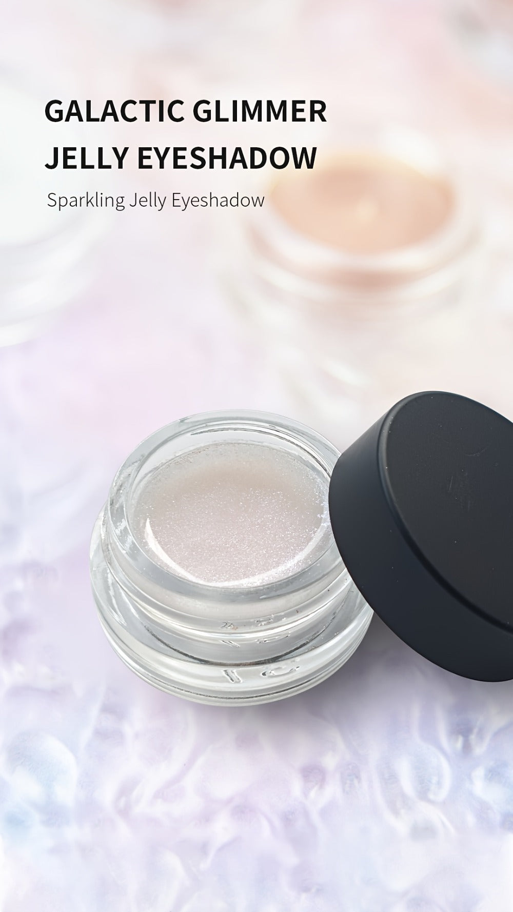 Shimmer Jelly Eyeshadow 2 Pack, Icy Cool Tone Frosty Glow Gel Eye Makeup, Non-Creasing Blendable Formula — image 8