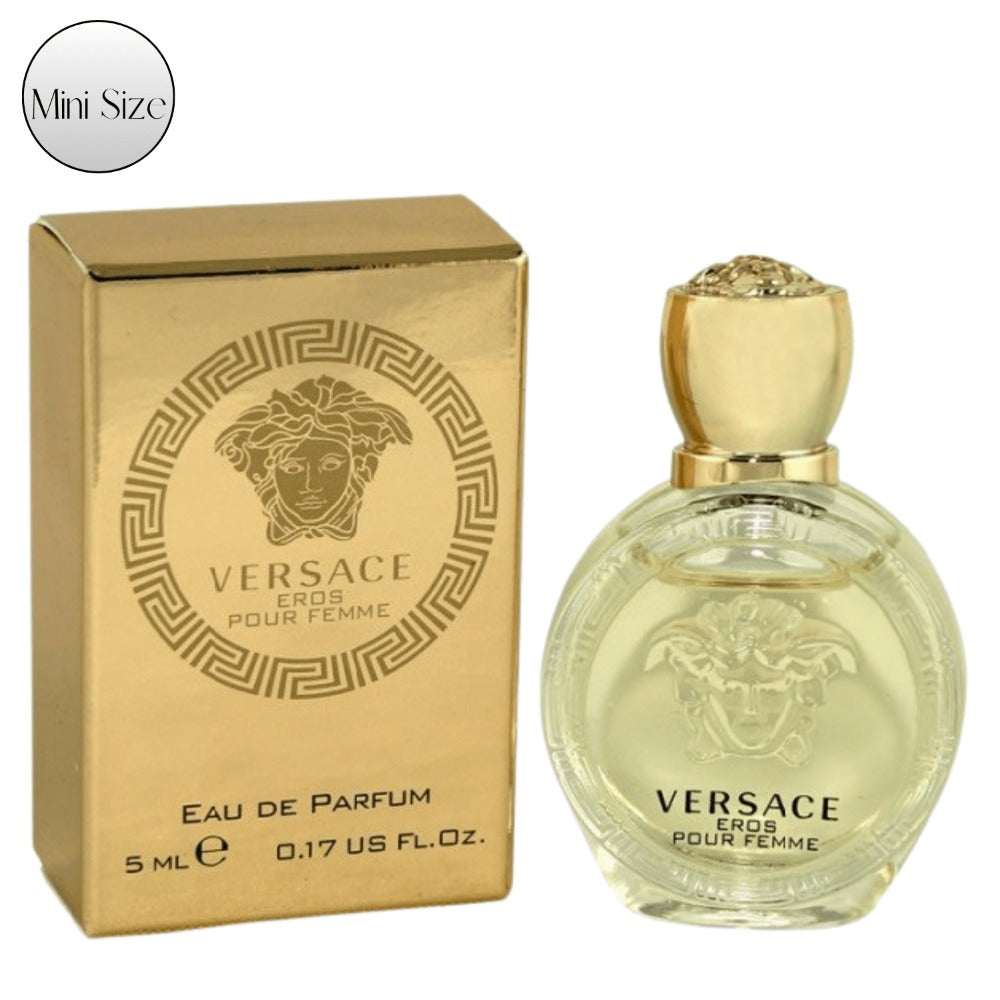 Travel Size Perfume Versace Eros Pour Femme Eau de Parfum - Floral Musky Fragrance Spray for Women — image 1