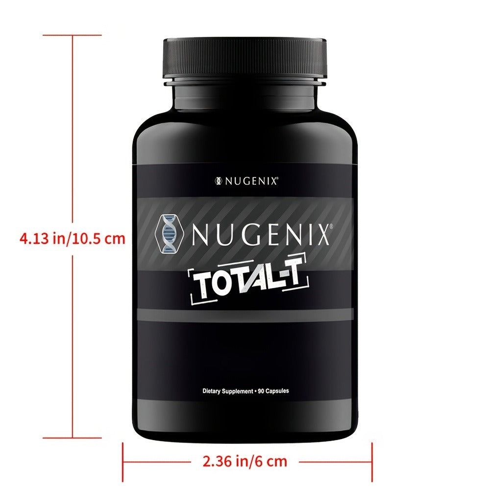 Total-T Testosterone Booster for Men, Daily Vitality & Hormone Support Capsules, Natural Energy, Strength — image 3