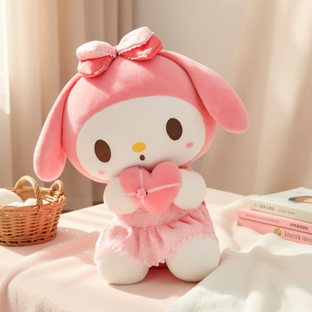 Kawaii Sanrio Plush Toy 12 Inch, Hello Kitty Kuromi My Melody Stuffed Animal Doll for Girls Kids Teens — image 8