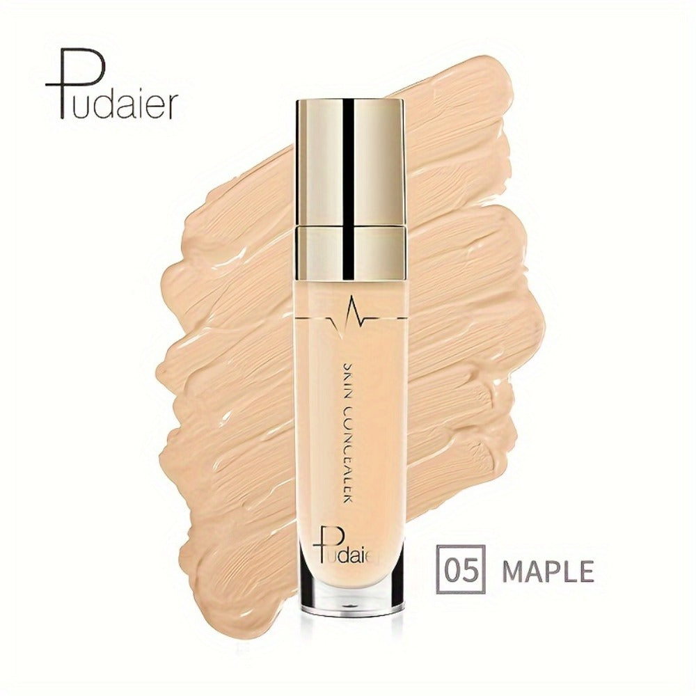 Under Eye Concealer 2PCS Set – Dark Circles & Wrinkle Coverage Waterproof Long-Lasting Liquid Concealer Stick with Plant Squa