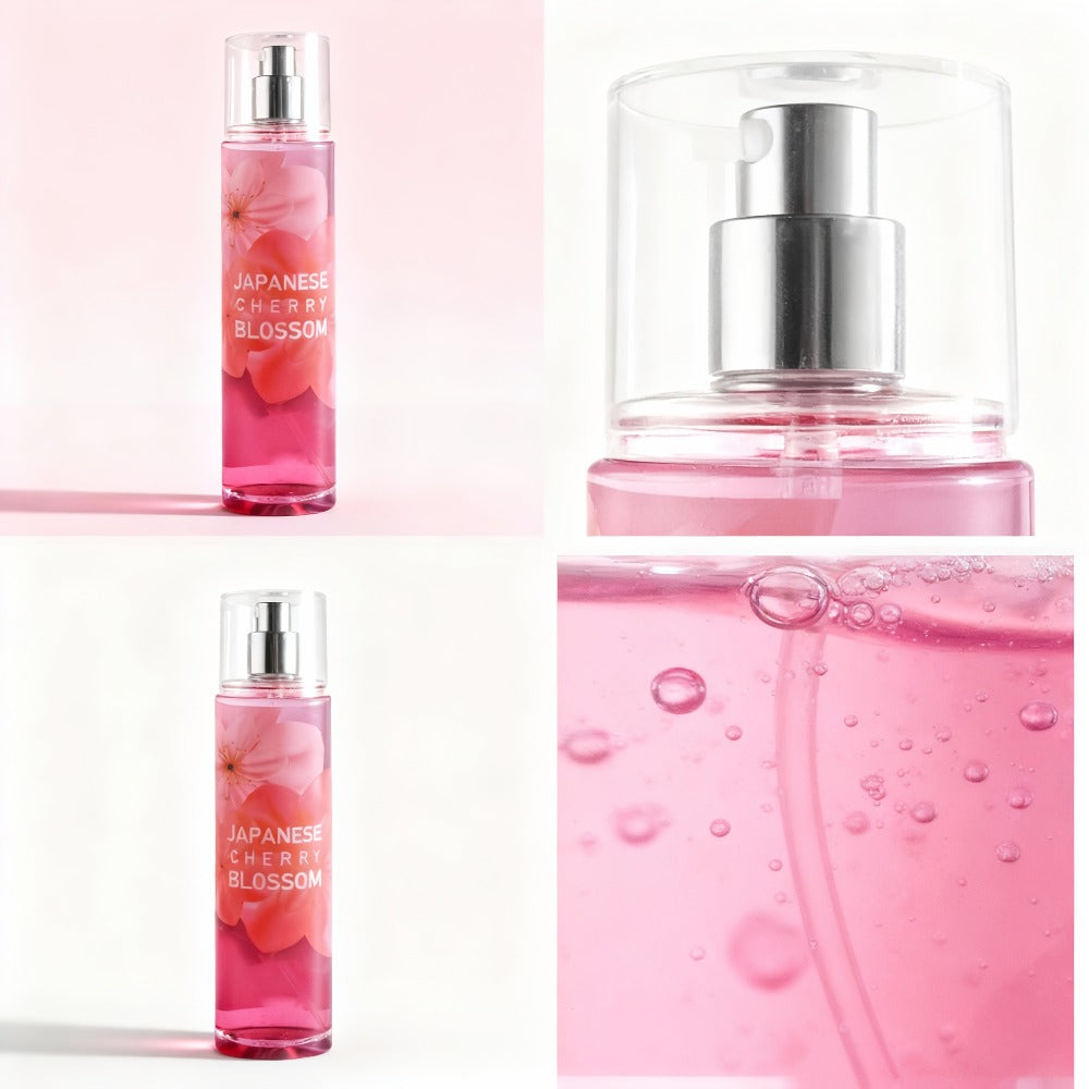 Cherry Blossom Body Mist for Women, Pheromone-Infused Sakura & Rose Fruity Floral Scent, 7- Spray — image 11