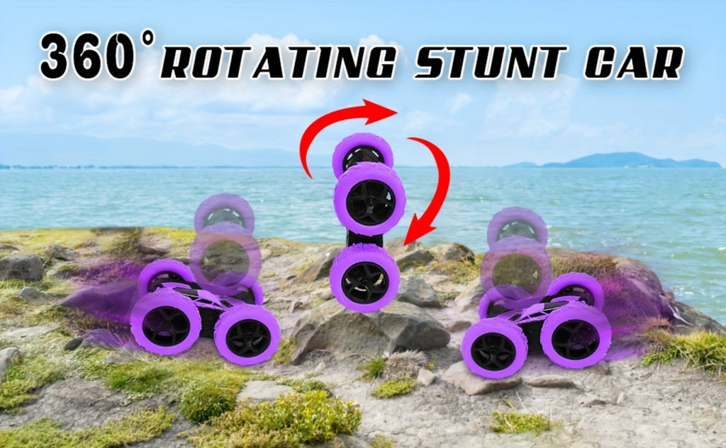 Remote Control Car, Double-Sided 360-Degree Flip Stunt Model with LEDs, 2.4GHz Control and 1400mAh Battery — image 16