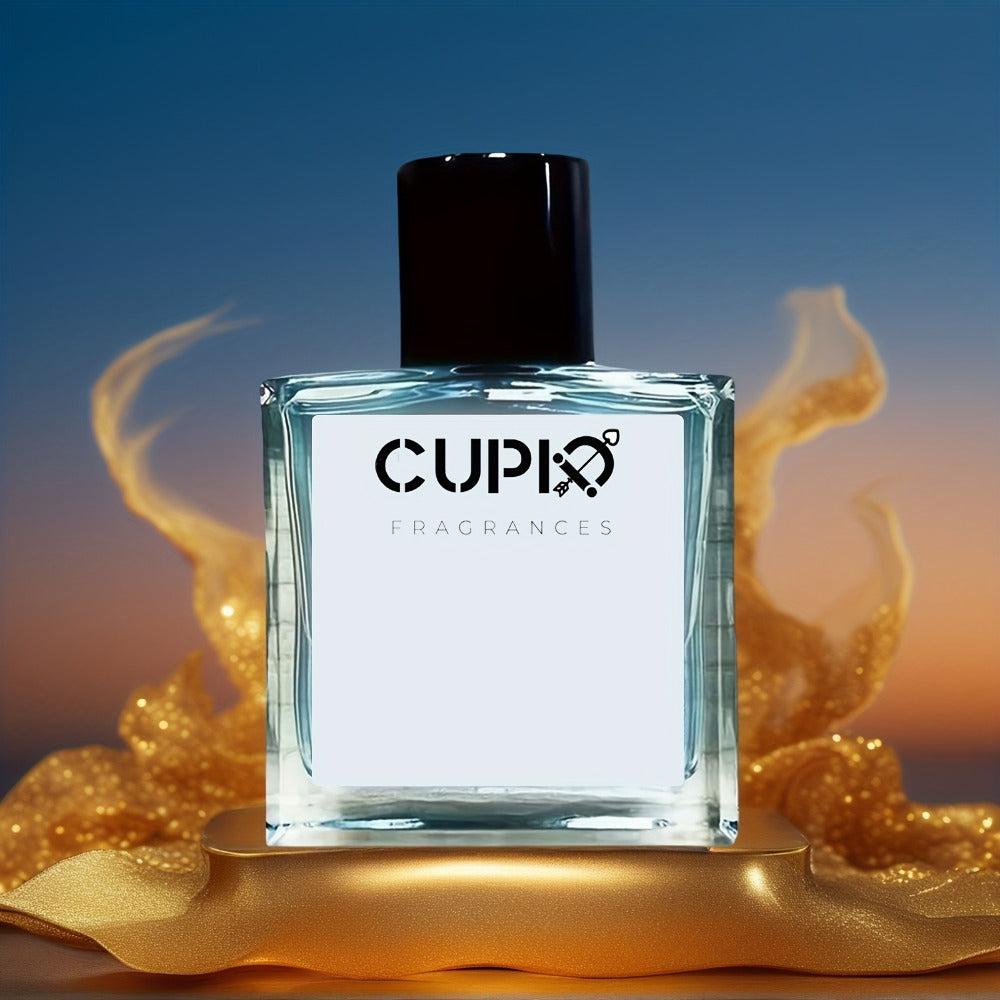 Men's Cologne CUPID 2.0 50ml Spray in Clear Square Glass Bottle with Black Cap and Single 1.69oz Selection — image 11