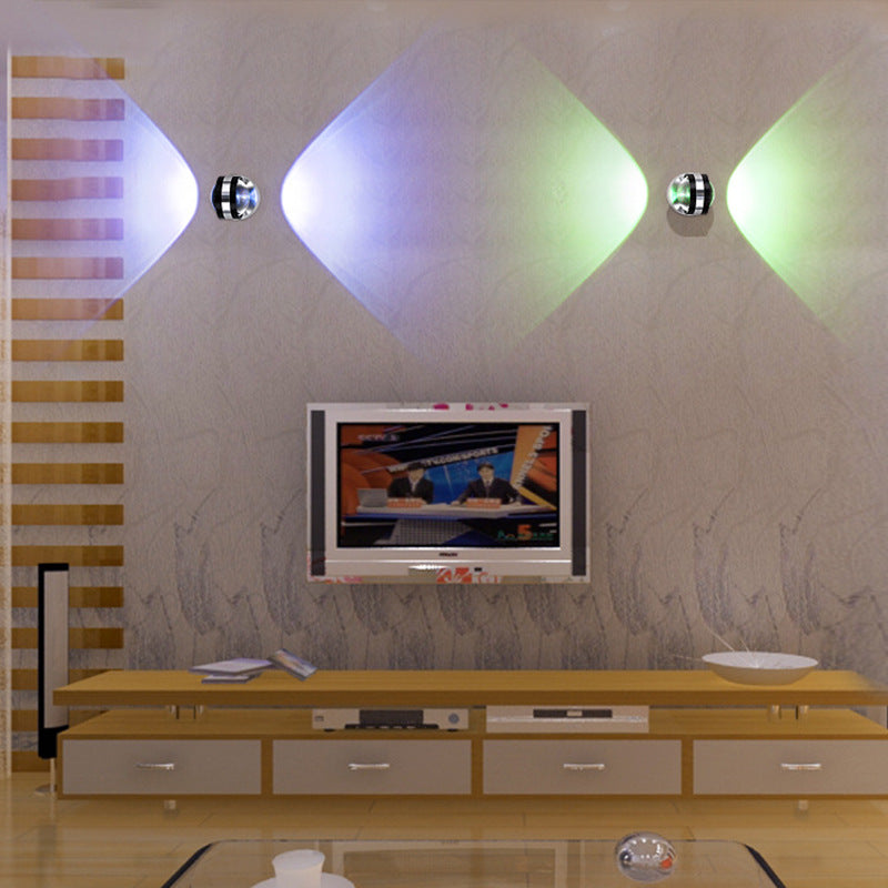 Crystal Bedroom Wall Lamp Light Luxury Living Room
