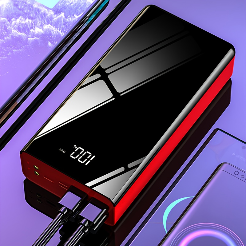Power Bank 100000mAh 22.5W Super Fast Charging Two-Way USB-C Digital Display Large Capacity Portable Charger for Travel Campi