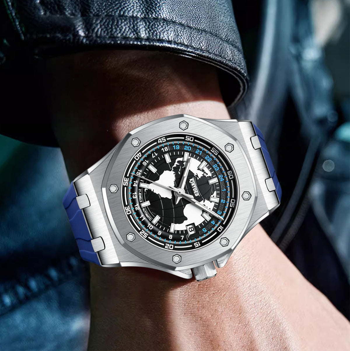 Automatic Men's Hollow Mechanical Watch
