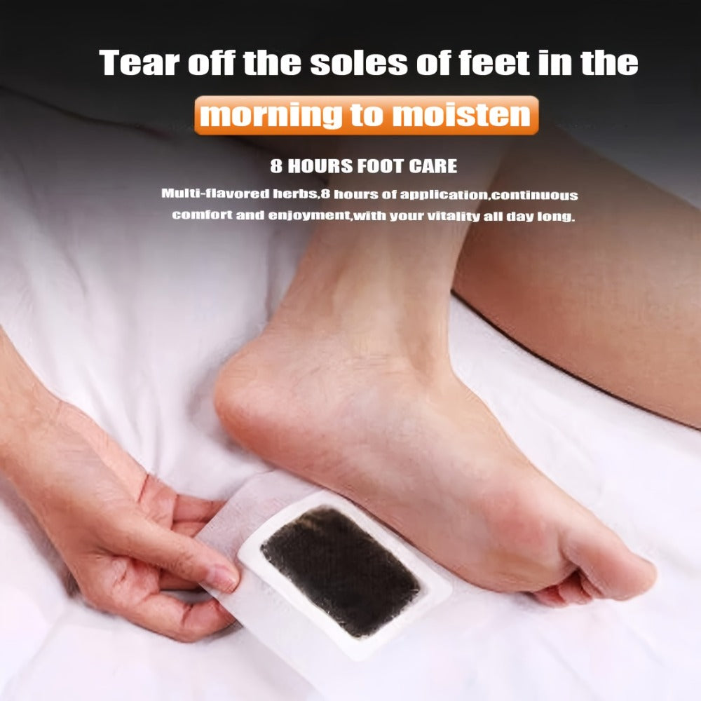 Foot Detox Pads 30 Pack Bamboo Vinegar Ginger Powder Natural Plant Ingredient Deep Cleansing Moisturizing Patches — image 8