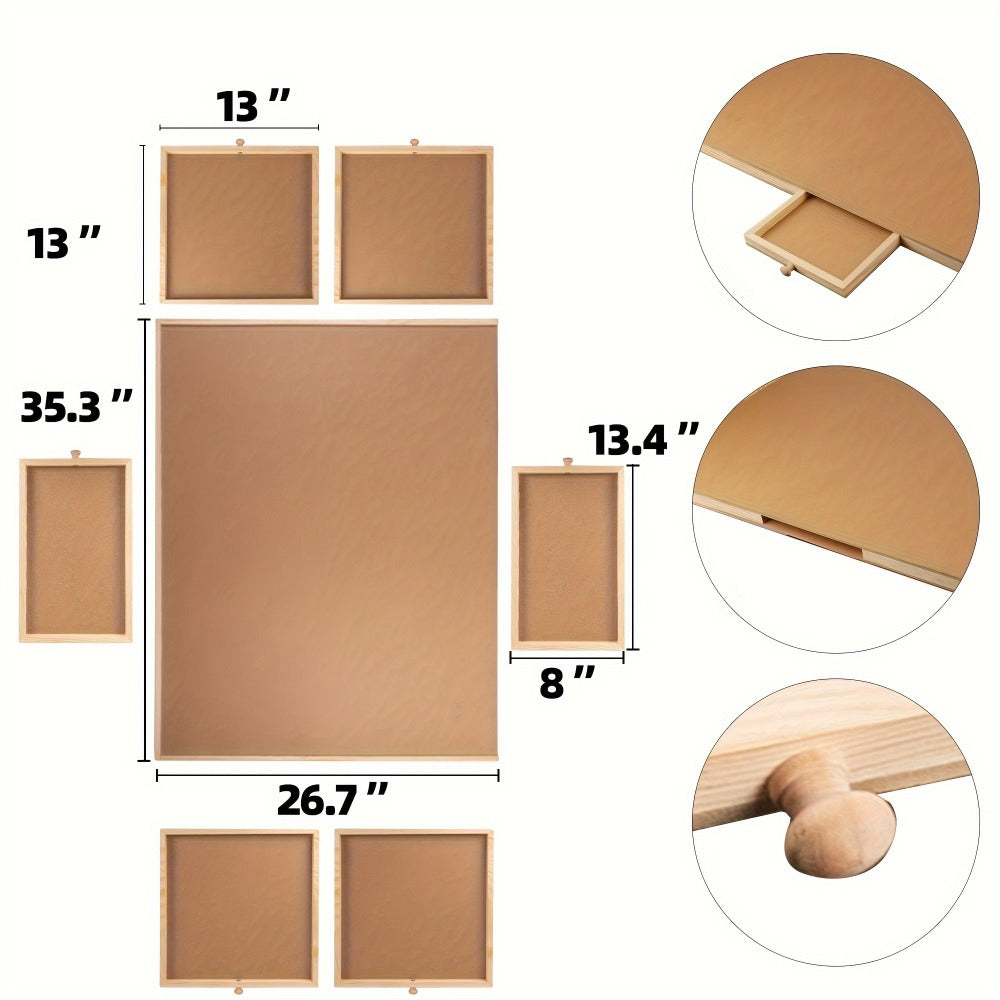 Puzzle Board with 35.3 x 26.7-Inch Surface and 1500-Piece Label — image 5