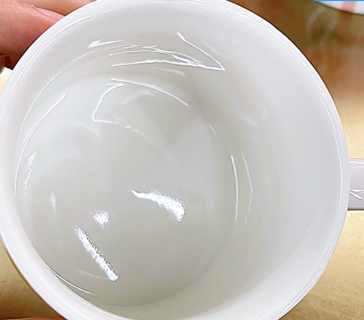 Ceramic Cups With Lid And Spoon For Lovers High Appearance Level Mugs