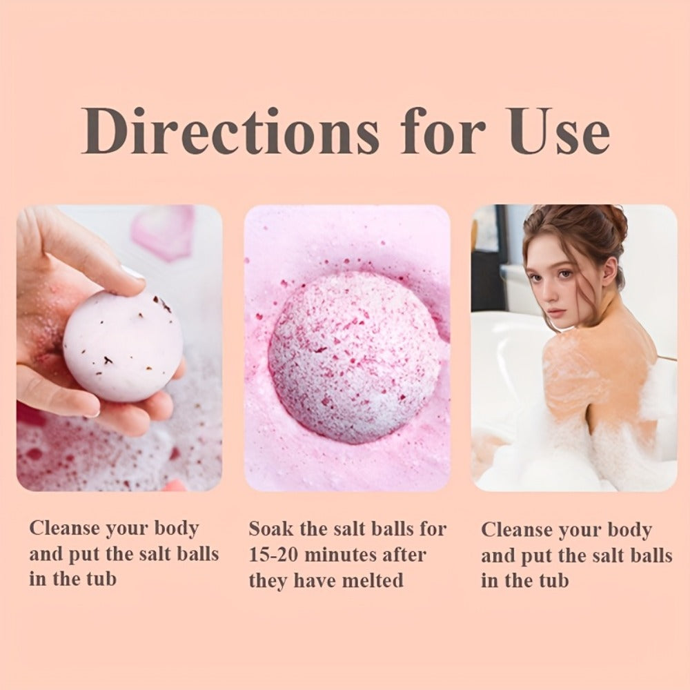 Bath Bombs, 12-Piece Extra-Large Gift Box with Assorted Colors, Labeled Scents and Forest Bath Ball Option — image 9