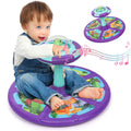 Dinosaur Spin Seat Toy for Toddlers 18 Months+, 360° Sit and Spin with Music, Indoor Interactive Sensory Balance Toy — image 